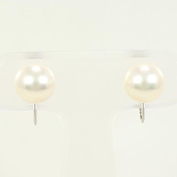 PT850 プラチナ イヤリング パール(真珠) 総重量約2.8g ジュエリー 中古