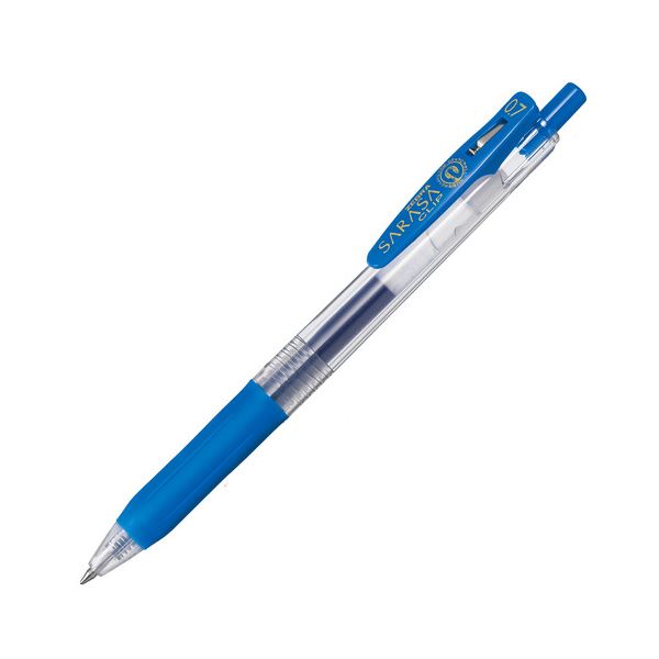 (まとめ) ゼブラ ゲルインクボールペン サラサクリップ 0.7mm コバルトブルー JJB15-COBL 1本 (100セット)