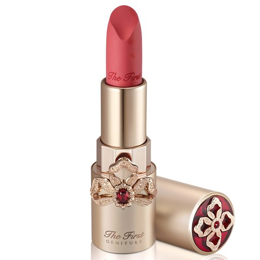 ザファーストジェネチュアシアベルベット口紅 ピンクコーラル 3.8g 1個 なめらか 塗りやすい
