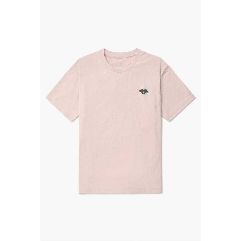 [] 男女共用ロープワッペン ラウンドTシャツ TLTCM24605LPI