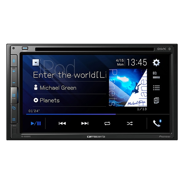 パイオニア 6.8V型ワイドVGAモニター/DVD-V/VCD/CD/Bluetooth/USB/チューナー・DSPメインユニット FH8500DVS
