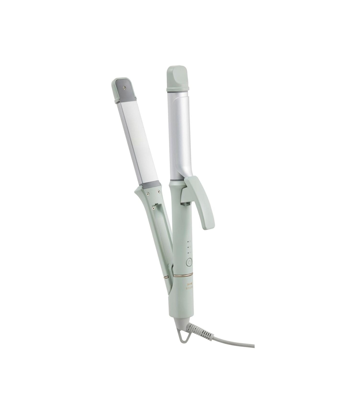 BRUNO ブルーノ ヘアアイロン ストレート カール 2WAY 収納袋付き グリーン BOE147-GR