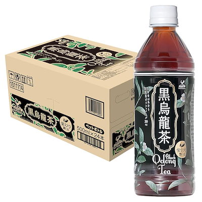 他サイト： 神戸居留地 黒烏龍茶 500ml PET 24本 ウーロン茶 ポリフェノール 300mg含有 すっきり 食事に合う ペットボトルの商品画像