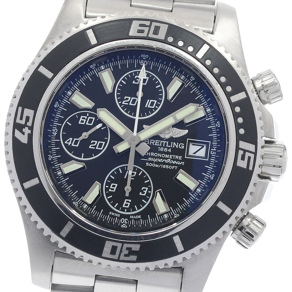ブライトリング BREITLING A13341 スーパーオーシャン クロノグラフ 自動巻き メンズ _945777【中古】