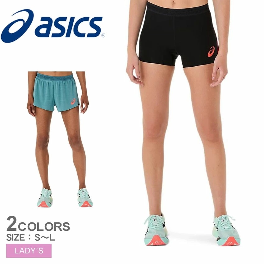 ウイメンズ ACTIBREEZEショーツ 2092A480 レディース ズボン パンツ ボトムス ハーフパンツ 短パン ランニング スポーツ シンプル ZSPO ブラック 黒 ブルー 青