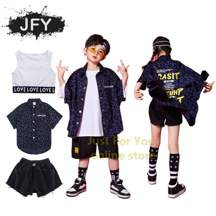 ダンスファッション キッズダンス衣装 ヒップホップ ジャズ 男の子 ガールズ ベスト パンツ 豹柄ｔシャツ ストリート系 K Pop 韓国 かっこいい ダンス 海外ブランド Www Quartzhotel Mx