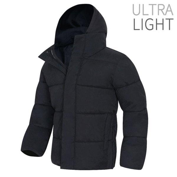 ツーウェイフード取り外し可能ショートパディングジャンパー