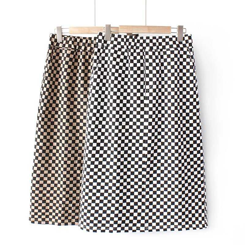 ボトムス ボトム おすすめ おしゃれ お洒落 激安 安い プチプラ ロング スカート ハイ ウエスト Ａライン アンクル丈 ワイド ゆったり チェック 格子柄 ポリエステル ウエスト lbo