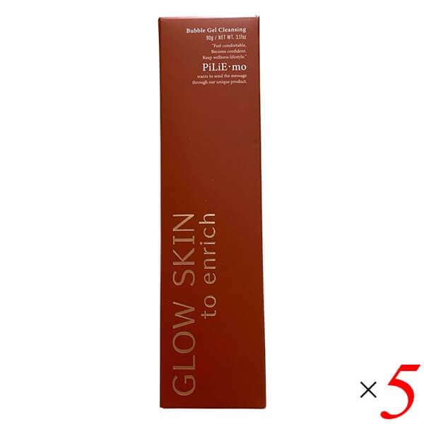 PILIEMO ピリモ バブルジェルクレンジング 90g 5個セット