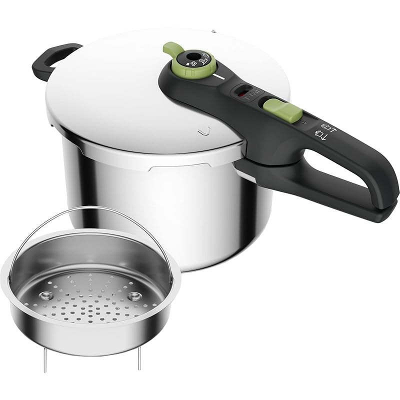 ティファール 圧力鍋 6.2L IH対応 4~6人用 片手鍋 セキュア トレンディ 10年保証 P2580704