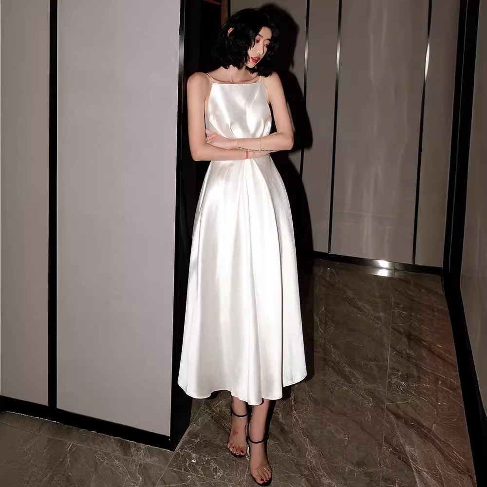 ウェディングドレス 白 結婚式 花嫁 サイズオーダーメイド可能 成人式 お呼ばれ ウェディング 演奏会 二次会 パーティードレス 前撮り ワンピース ロングドレス 528