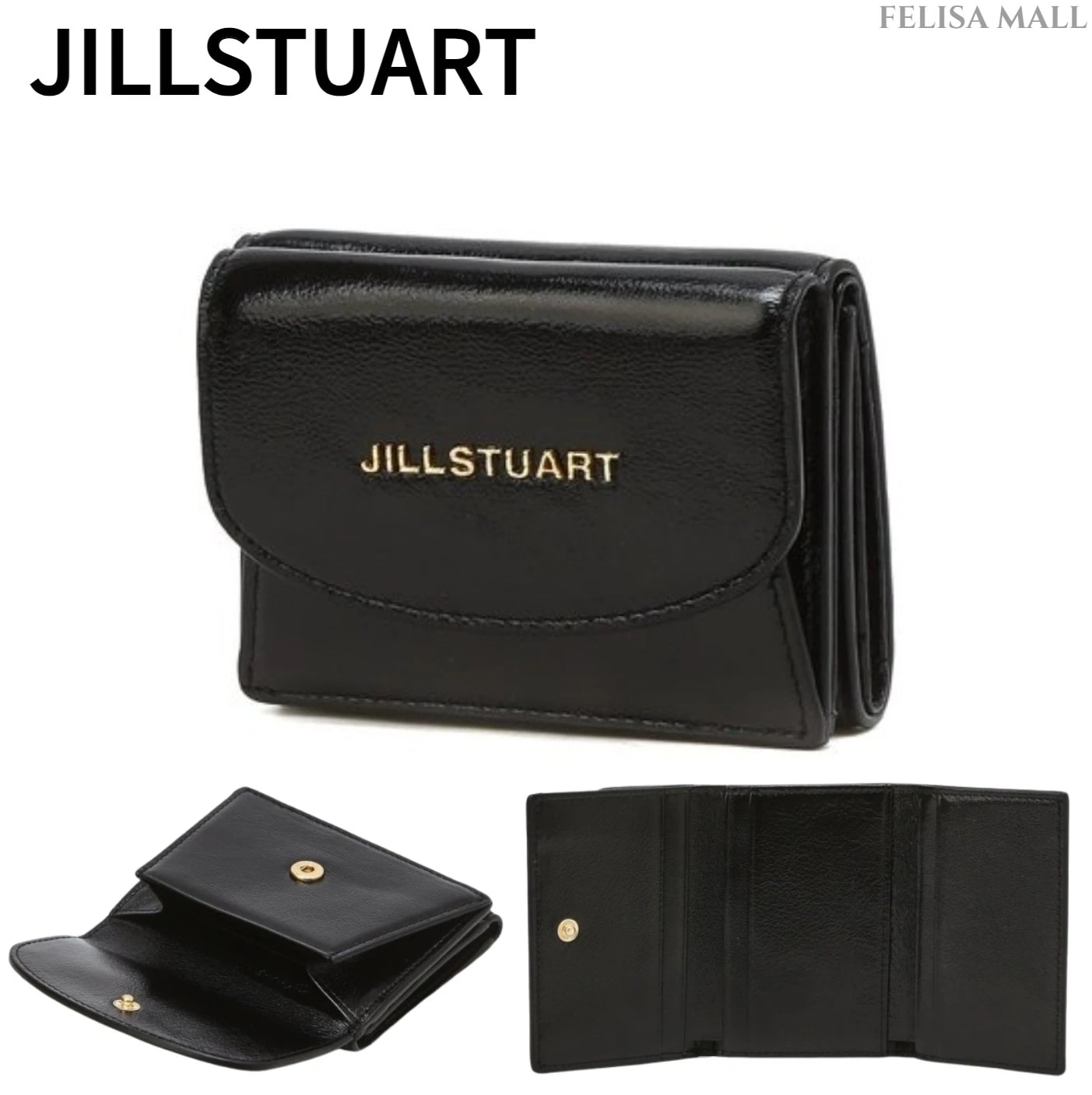 [JILLSTUART] ココ 3段折り ロゴ財布 レディース 韓国人気ブランド