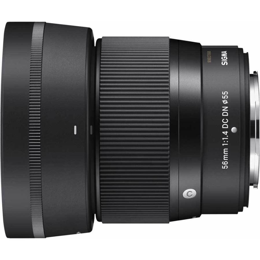 【新品】SIGMA シグマ 交換レンズ 56mm F1.4 DC DN フジフイルム用 単焦点レンズ