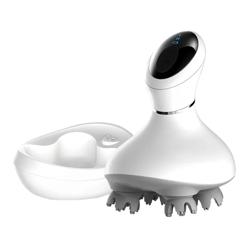 電動 ヘッドマッサージ 音波振動 頭皮マッサージ器 美顔器 ヘッドスパ ヘアケア 頭皮ケア 洗浄 疲れ解消30%までに制限