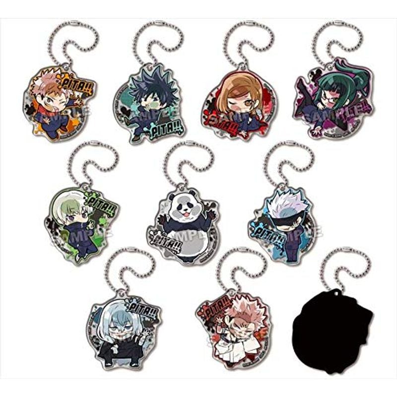 ぴた でふぉめ 呪術廻戦 アクリルキーホルダー BOX商品