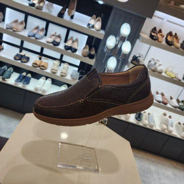 HC10 メンズワイドカジュアルシューズ ブラウン LCMC60U41385 (40363104)