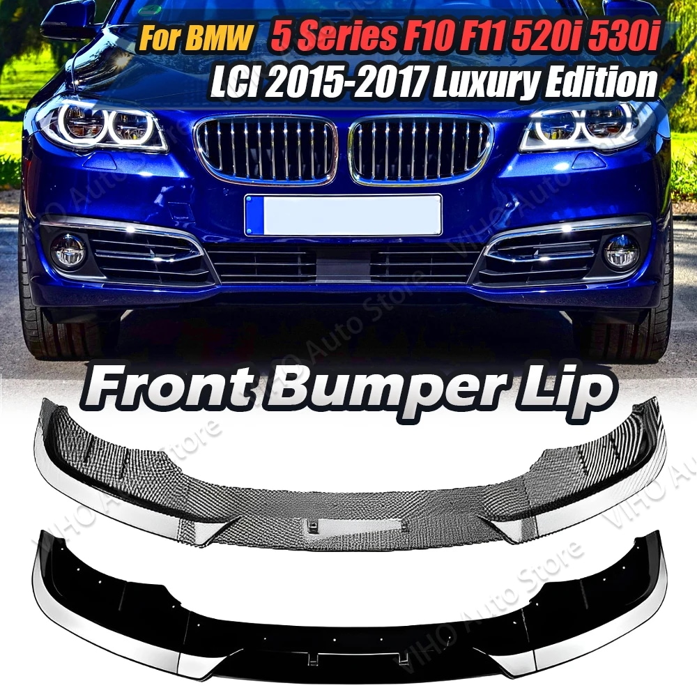 BMW車用フロントバンパー,スプリッターリップ,ディフューザー,ボディキット,スポイラーガード,チューニング,bmw 5シリーズ,f10,f11,lci,520i, 530i, 2015, 2016, 11,456円