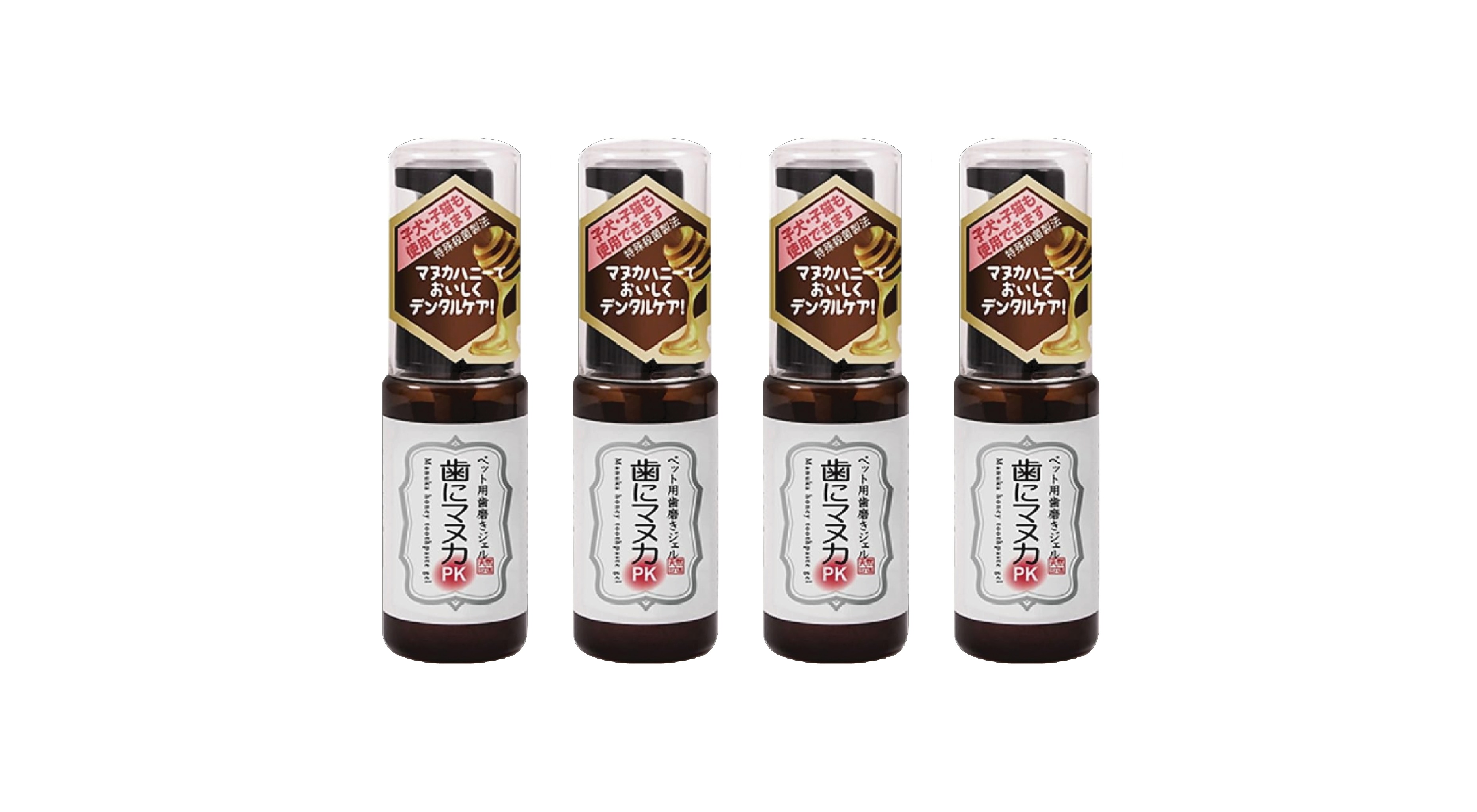 歯にマヌカPK 30g 【歯磨きジェル　成犬　成猫　オーラルケア　デンタルケア　お手入れ　ケア用品】4本セット