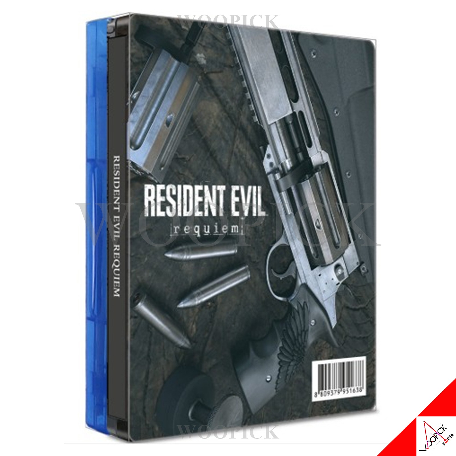 [関税込み] PS5 バイオハザード9/レクイエム/スチールブック限定版/韓国発売バージョン/Resident Evil/プレイステーション5/ゲームは日本語を含むマルチ言語/韓国語/英語/日本語