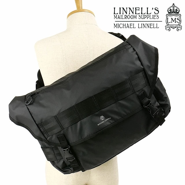 メッセンジャーバッグ [MLAC-26] 15L MESSENGERBAG メンズレディース 鞄 ショルダーバッグ Black