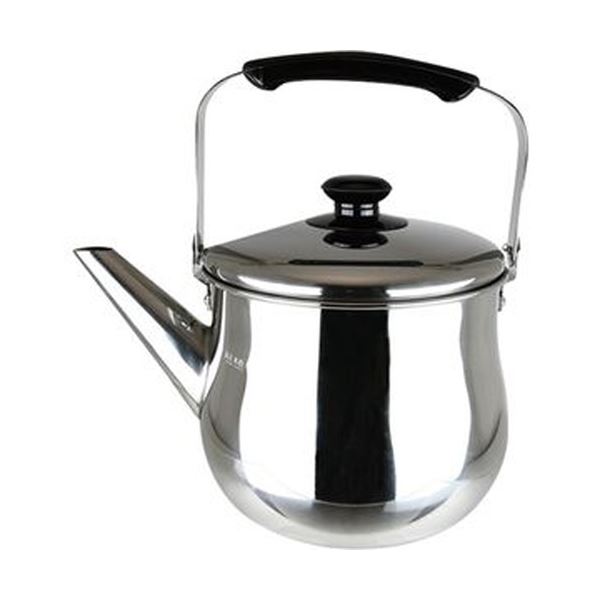 （まとめ）和平フレイズ リラカンIH対応広口ケトル 3.2L RB-1270 1個[x5セット]