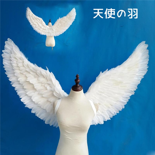 天使の羽 コスプレ道具 ハロウィン 羽 翼 wing ウイング ホワイト ブラック ブルー パープル ピンク 妖精 悪魔 ステージ道具 イベント 文化祭 パーティーグッズ 撮影 cosplay用 コ