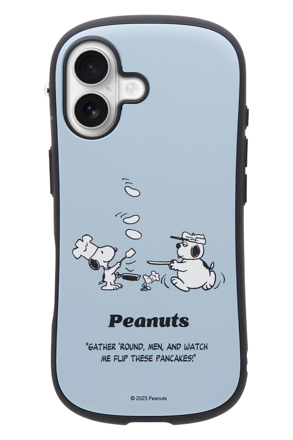 iFace First Class KUSUMI スヌーピー PEANUTS iPhone 17 ケース MagSafe 対応 MagSynq (くすみブルー/パンケーキ)【アイフェイス iphone