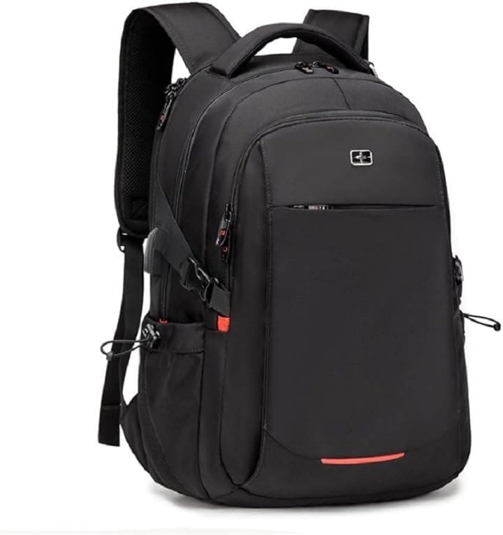 バッグパック リュックサック 大容量 防水 ＵＳＢポート付き 多収納 アウトドア 40L 旅行(ブラック)