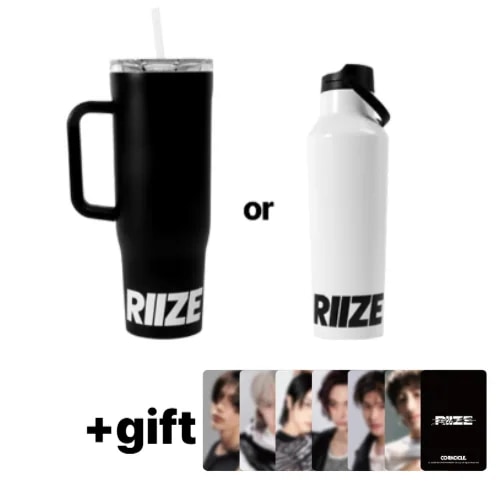 RIIZE グッズタンブラー RIIZE X コークシクル キャンティーン スポーツ 20oz 590ml / クルーザー 40oz 1180ml / 密閉タンブラー 保冷保温ボトル