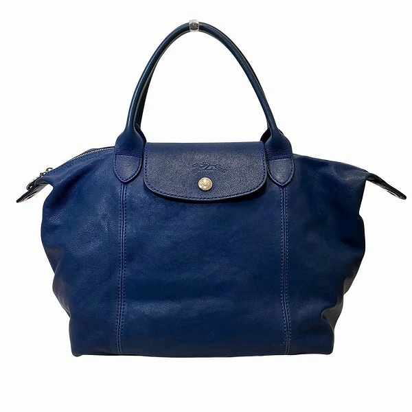 ロンシャン レザー バッグ ハンドバッグ ショルダーバッグ レディース 【中古】