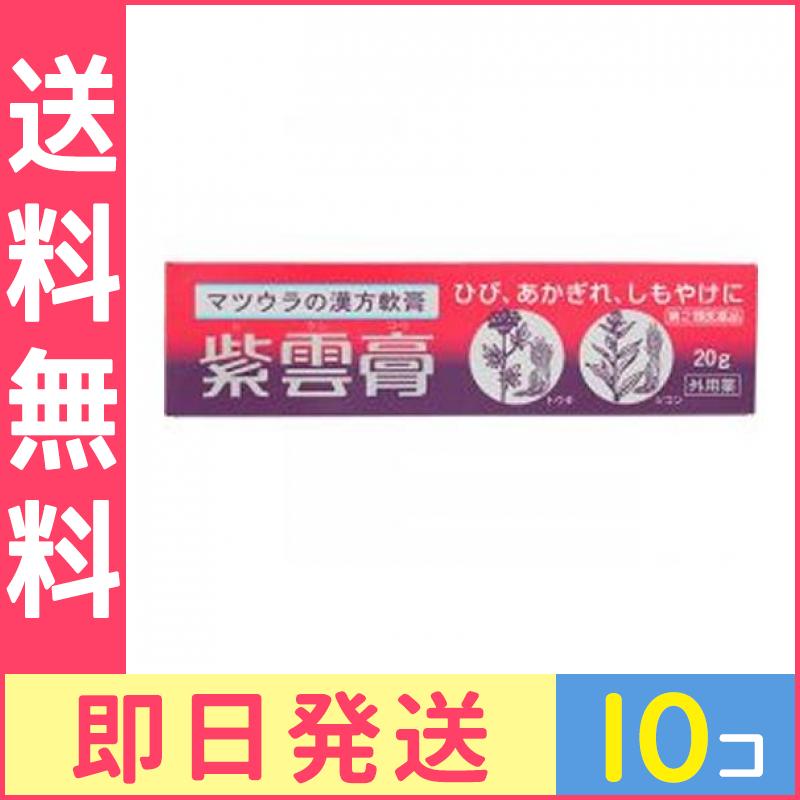 第２類医薬品 松浦漢方 紫雲膏 20g (チューブ) 10個セット