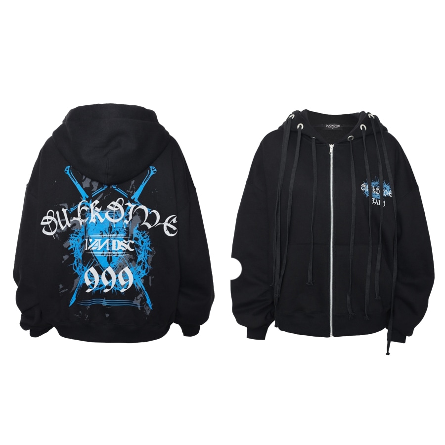 Team I AM X String Shield Hood Zip Up