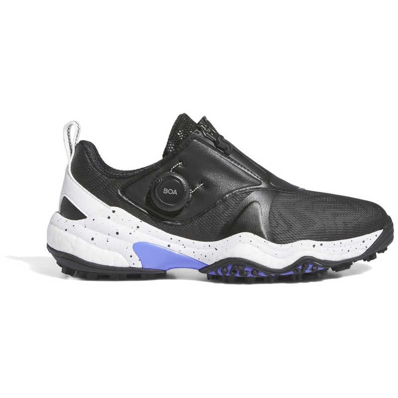 アディダス　ゴルフシューズ ウィメンズ コードカオス 25 ボア ［レディース /24.0cm /幅：2E］ コアブラック×ホワイト×コバルトブルー