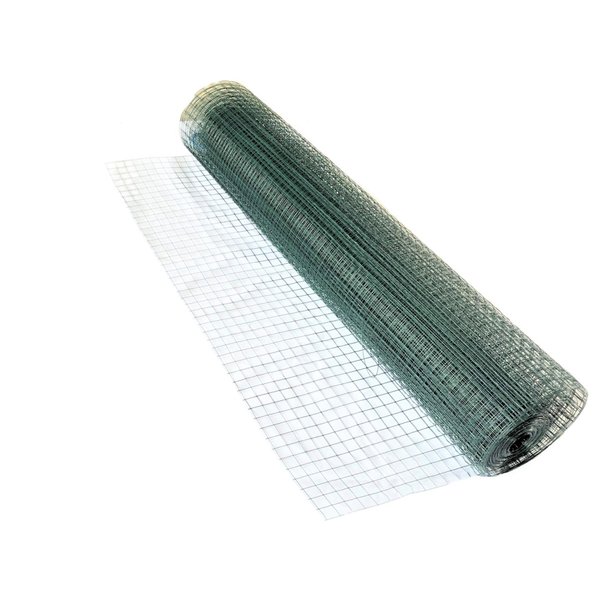 万能金網 25ｍｍ角目 1.2ｍｘ長さ20ｍ グリーン アニマルフェンス 防獣金網 動物よけフェンス 4,568円