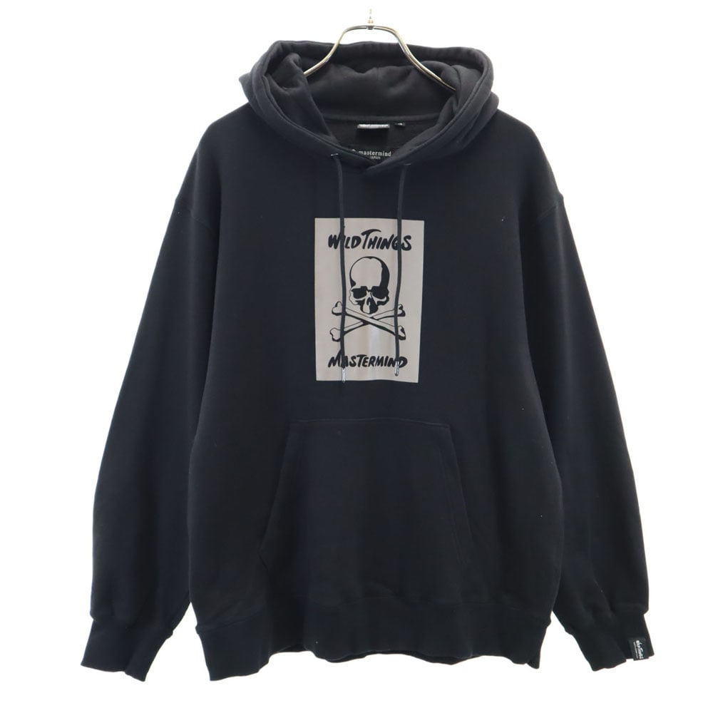 マスターマインド 長袖 スウェットパーカー M ブラック系 Mastermind JAPAN メンズ