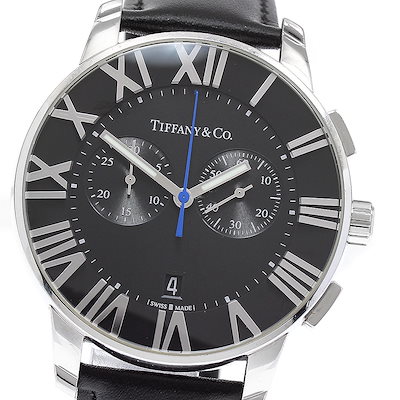 ティファニー TIFFANY&Co. アトラスドーム クロノグラフ クォーツ メンズ _923527【中古】 106,500円