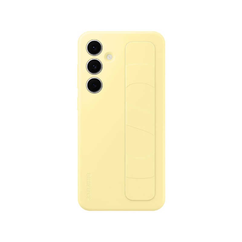 GALAXY　サムスンGalaxy純正 Galaxy S24 FE Standing Grip Case スタンディンググリップケース Yellow　EF-GS721CYEGJP