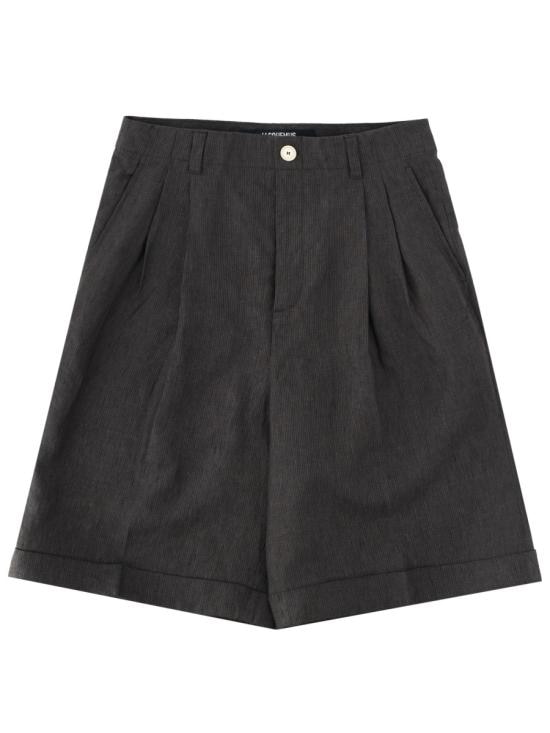 JACQUEMUS Men Shorts SOM00537AW0 0810970 CHARCOAL
