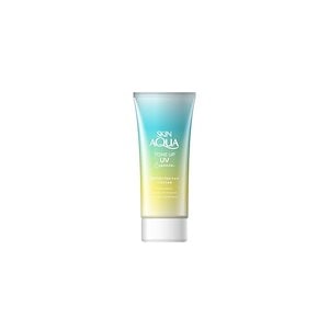 スキンアクア (skin aqua) SPF50+ 透明感アップ トーンアップ UV エッセンス 日焼け止め 心ときめくサボンの香り ミントグリーン 1個 (x 1)