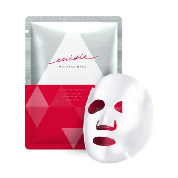 エニシー モイピークマスク　25mL5枚　美容液マスク　肌にうるおいを与え吸いつくような弾力肌に導くシートマスクフェイスパック