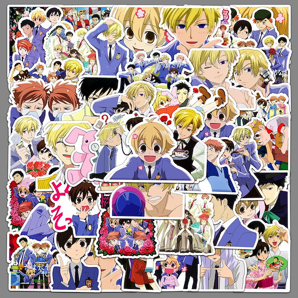 Qoo10] 50枚の日漫桜蘭高校ホスト部手帳シール携