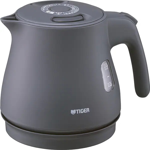 QUICK＆SAFE＋ PCV-A060-KN (ナイトブラック) 蒸気レス電気ケトル 0.6L