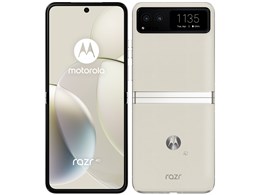 motorola razr 40 SIMフリー [バニラクリーム] (SIMフリー)