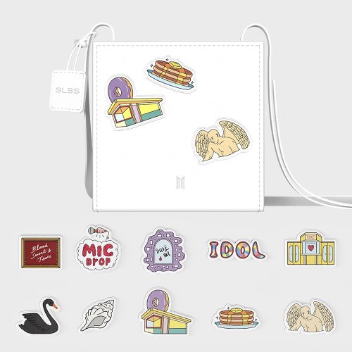 BTS NFCポーチ with ワッペン 10種