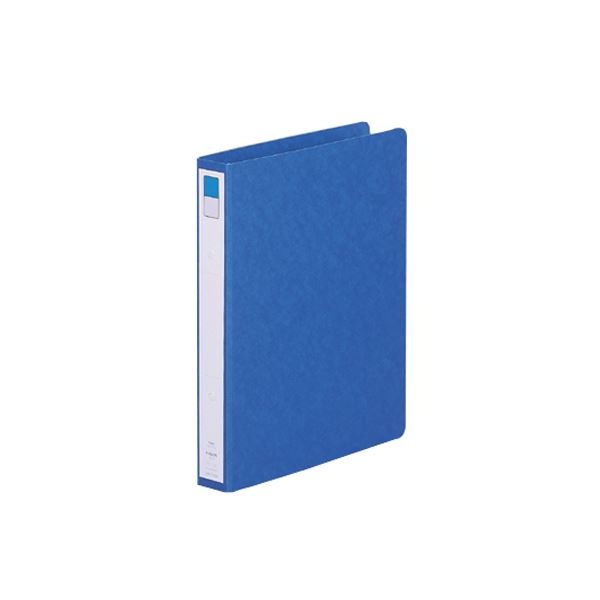 (まとめ) リヒトラブ リングファイル(ツイストリング) B5タテ 2穴 200枚収容 背幅35mm 藍 F-802UN-5 1冊 (×30セット)