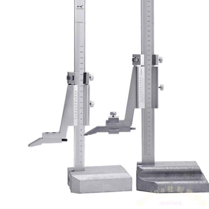 マーキングゲージ 0300mm バーニアハイトゲージ 測定工具 高精度測定デバイス 定規・罫書きに 位置決め作業を効率化 耐久設計