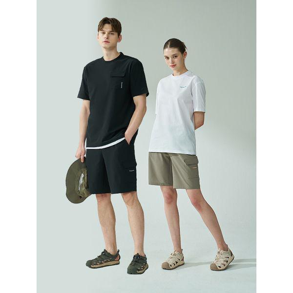 共用半袖2+ハーフパンツ1セットアップ4色択1 N_P397926684