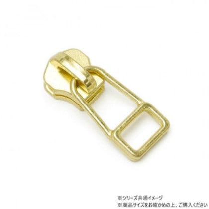 YKKまとめ売り 金属ファスナー用 スライダーのみ 7号 DFDHR ゴールド 100ヶ PY6028