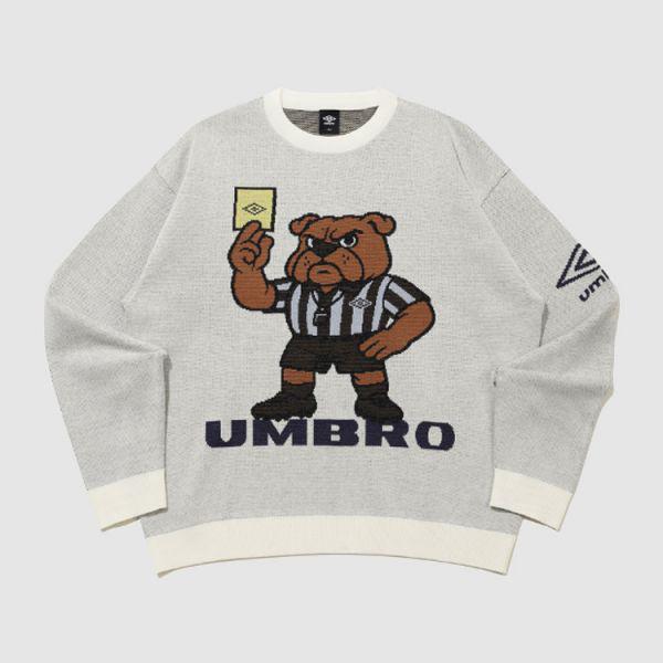 ダービードッグ レフリー ニット セーター スイートコーン UR121CST31SCW 931261