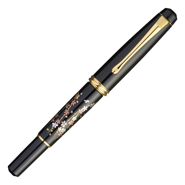 呉竹 Kuretake くれ竹万年毛筆 夢銀河 蒔絵物語 枝垂桜